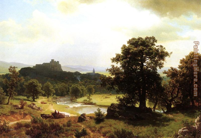 Albert Bierstadt Day's Beginning